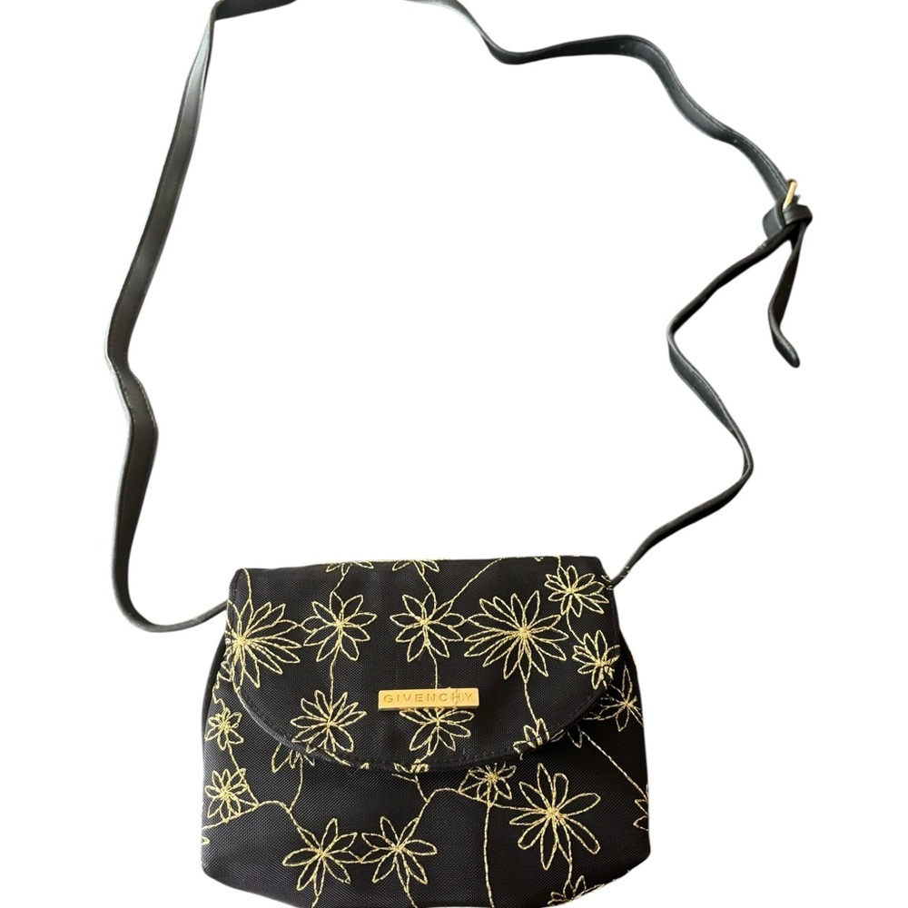 Givenchy Embroidered Floral Clutch with Mirror